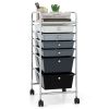 6 Drawers Rolling Storage Cart Organizer