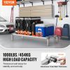 Newly Upgraded!VEVOR Aluminum Dunnage Rack Stationary Dunnage Rack 48' x 20' x 8' Storage Rack